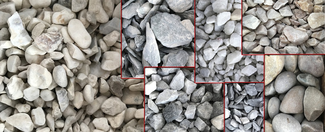 Many types of Gravel